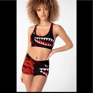 ethika shorts and sports bra
